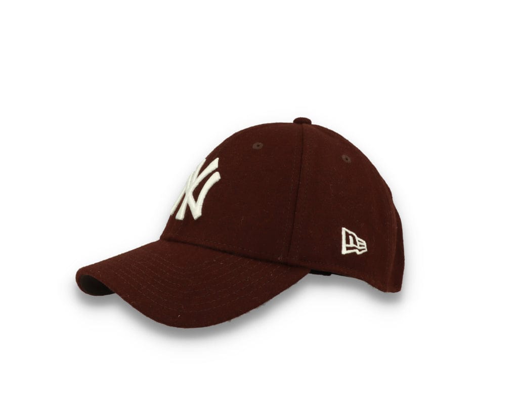 9FORTY Melton Wool New York Yankees Brown Suede/White