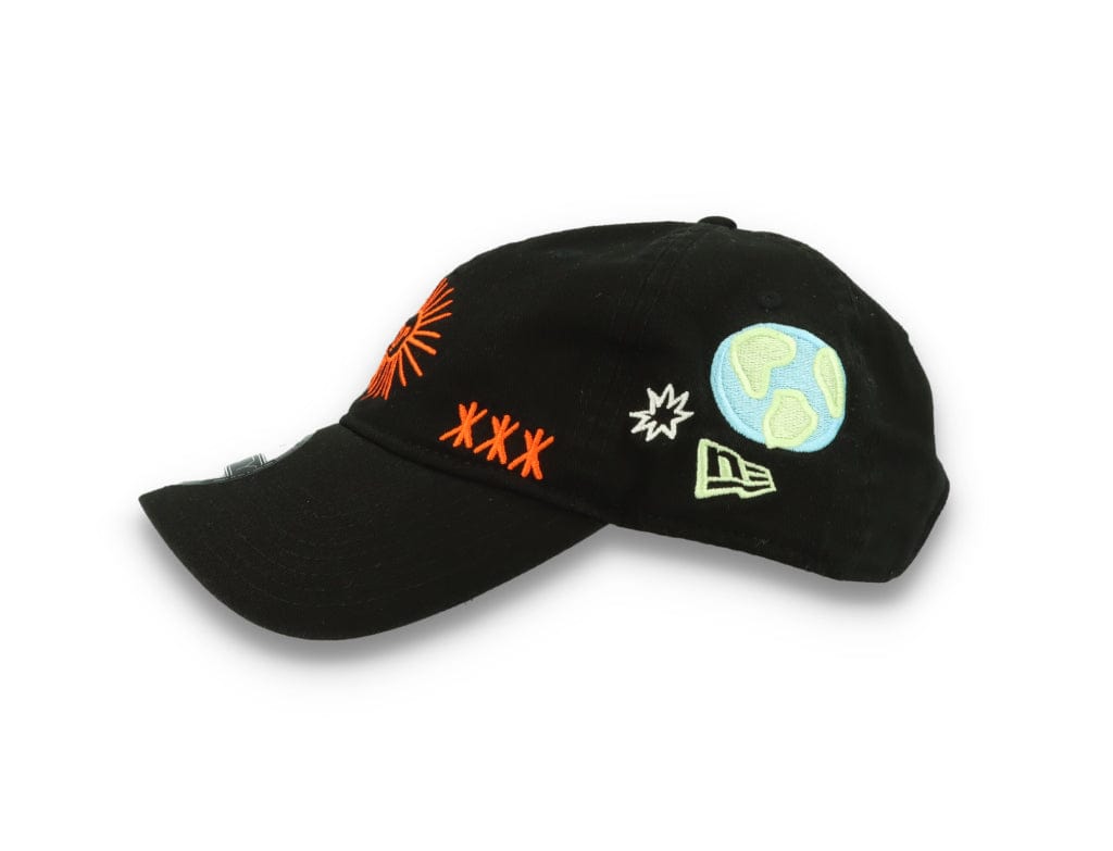 9TWENTY Washed Graphic New Era Black - LOKK