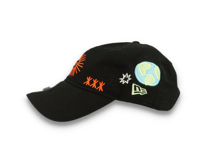 9TWENTY Washed Graphic New Era Black - LOKK