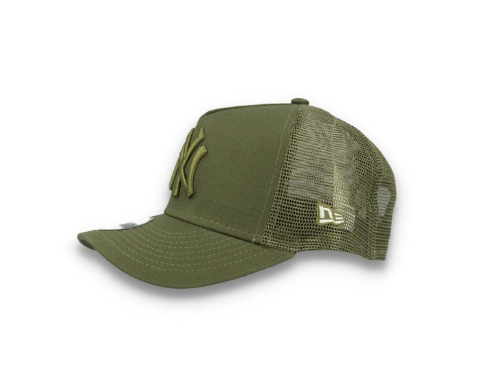 Kids Tonal Mesh Trucker New York Yankees  Olive/olive - LOKK