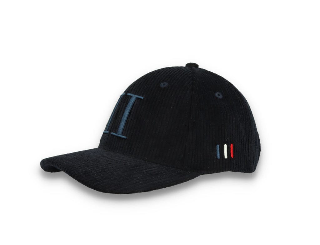 Encore Corduroy Baseball Cap Dark Navy - LOKK