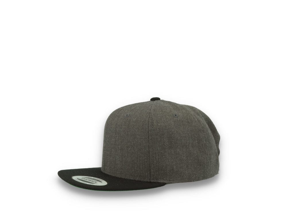 Yupoong Classic Snapback 6089MT Charcoal/Black