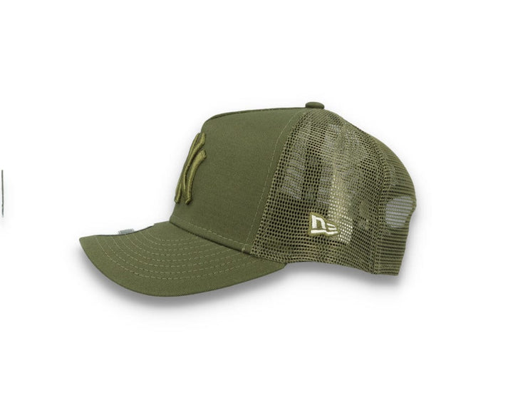 Kids Tonal Mesh Trucker New York Yankees  Olive/olive - LOKK