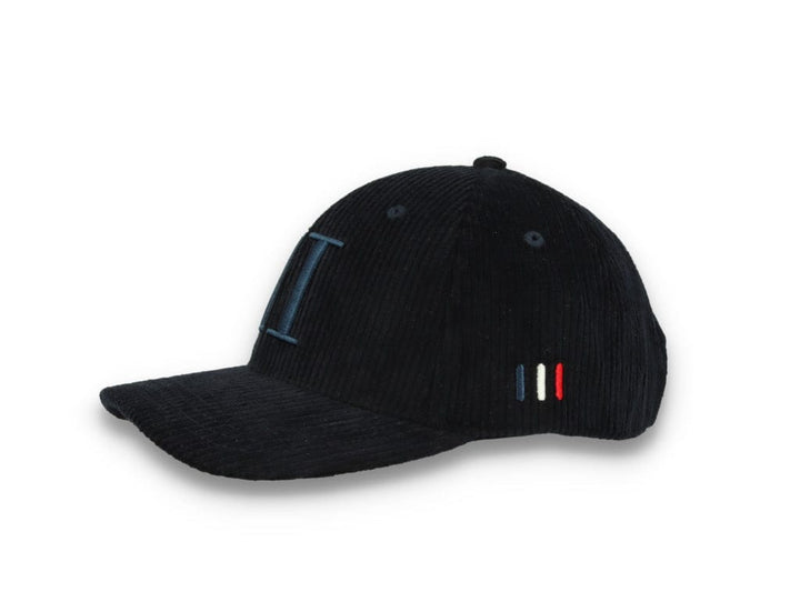 Encore Corduroy Baseball Cap Dark Navy - LOKK