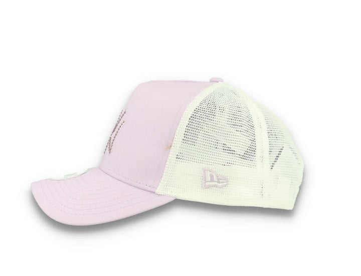 MLB Rhinestone Trucker New York Yankees  Purple - LOKK