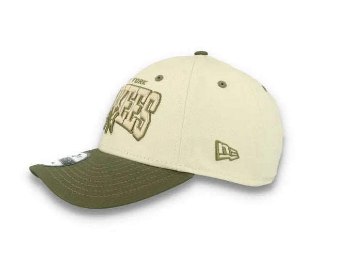 9FORTY White Crown New York Yankees Ivory/Olive - LOKK