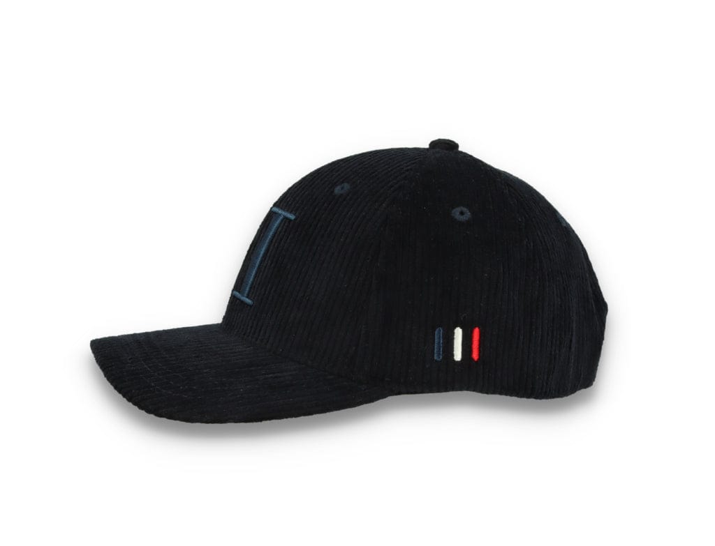 Encore Corduroy Baseball Cap Dark Navy - LOKK