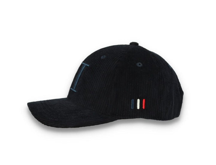 Encore Corduroy Baseball Cap Dark Navy - LOKK