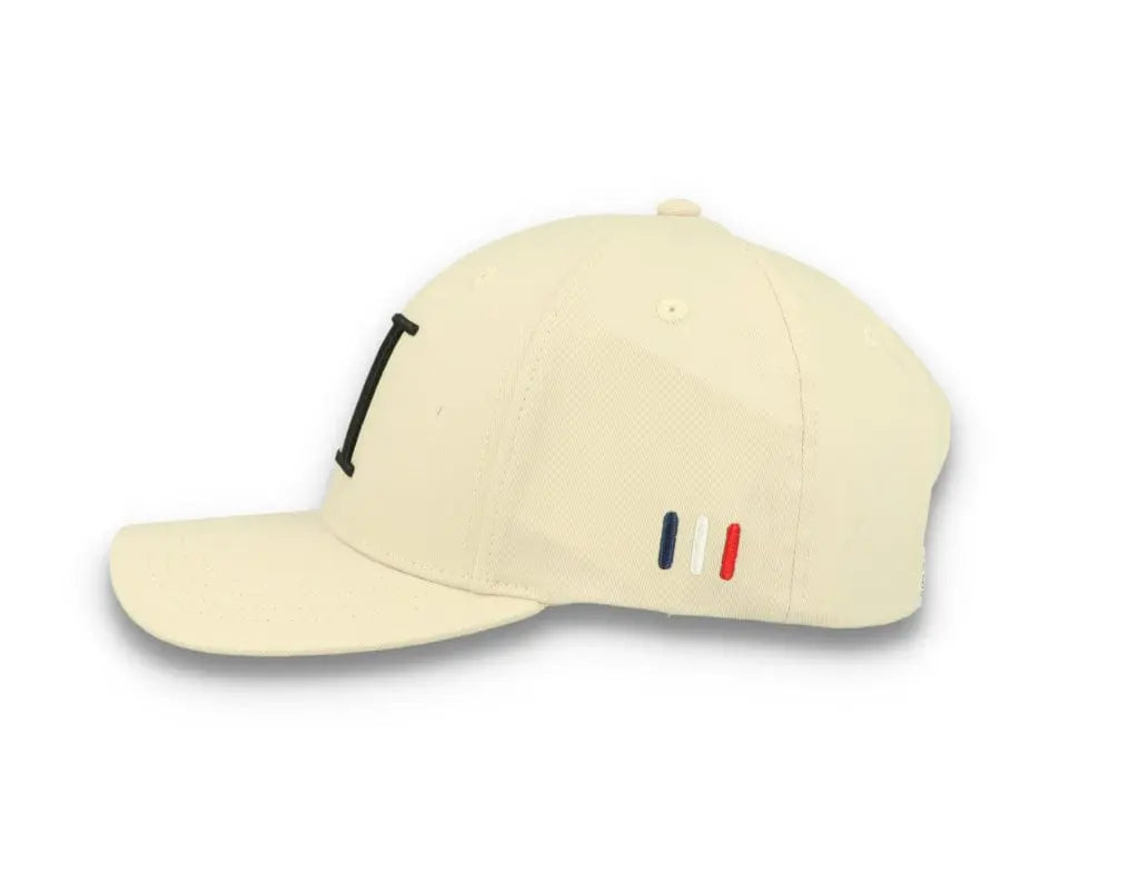 Encore Organic Baseball Cap Ivory/Black - LOKK