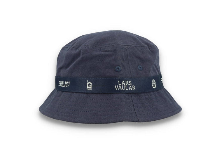 Lars Vaular x 121 Bucket Hat Washed Navy - LOKK