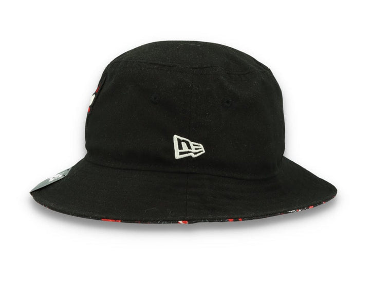 Bucket Hat Print Infill Chicago Bulls  Black - LOKK