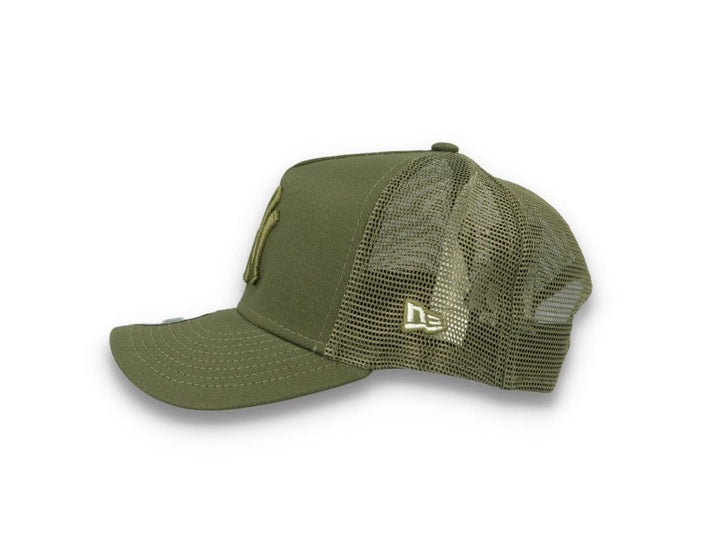 Kids Tonal Mesh Trucker New York Yankees  Olive/olive - LOKK