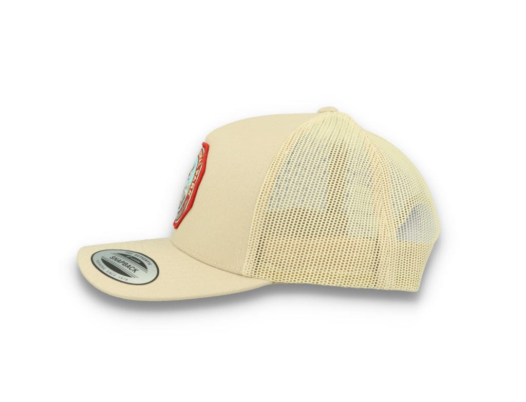 Glacier National Park Patch Trucker Natural - LOKK