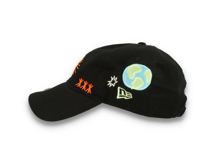 9TWENTY Washed Graphic New Era Black - LOKK
