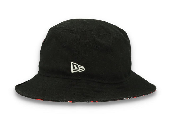 Bucket Hat Print Infill Chicago Bulls  Black - LOKK