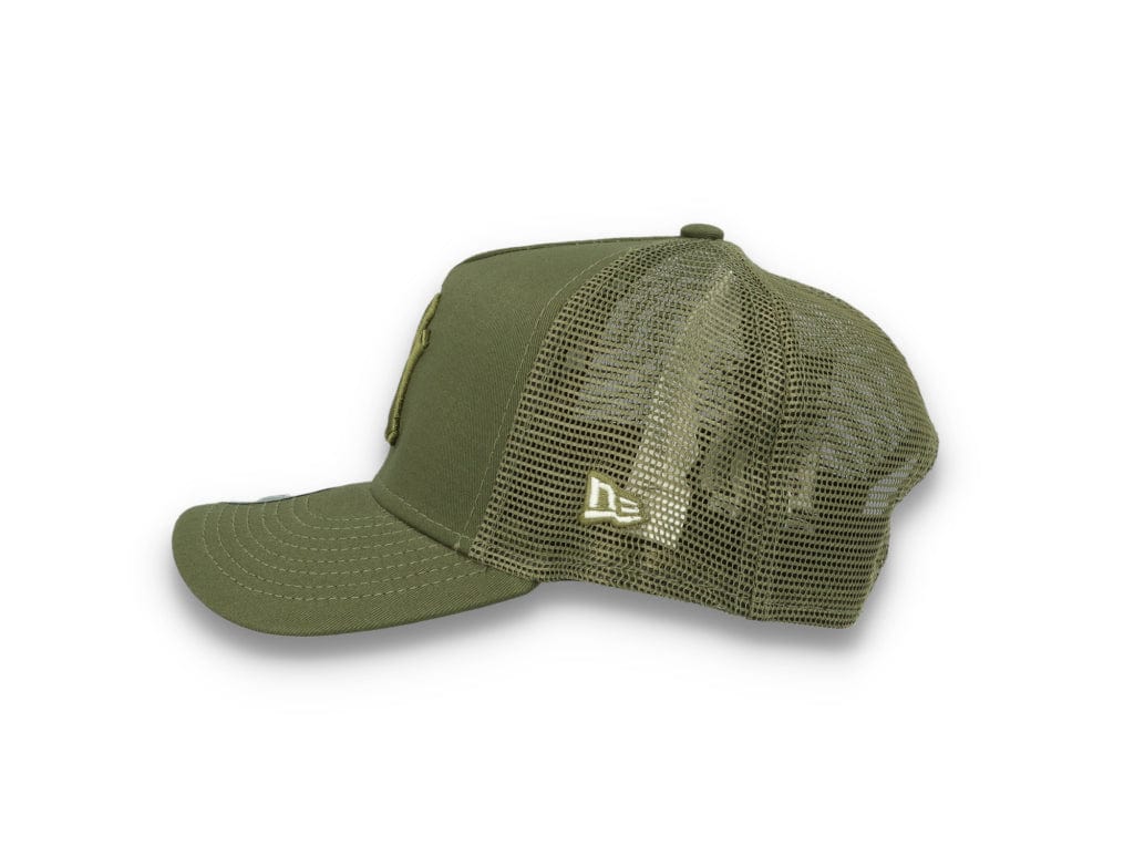 Kids Tonal Mesh Trucker New York Yankees  Olive/olive - LOKK