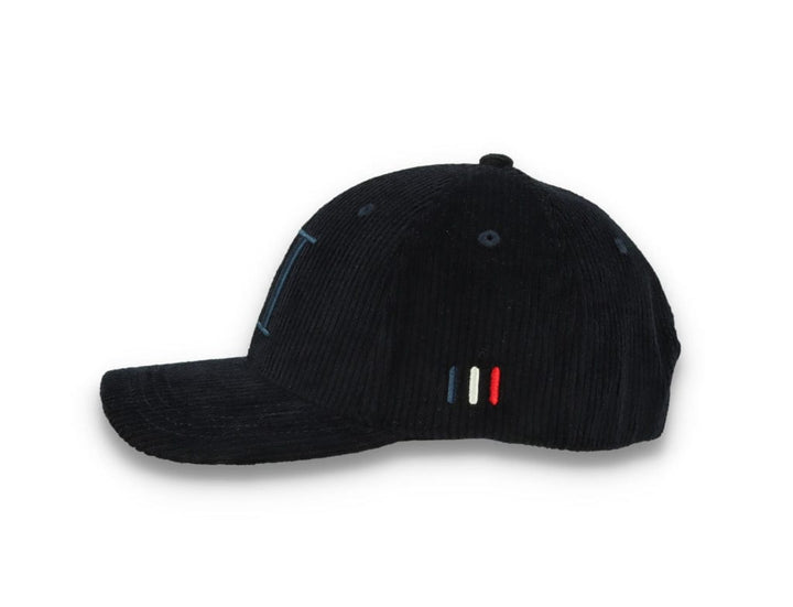 Encore Corduroy Baseball Cap Dark Navy - LOKK