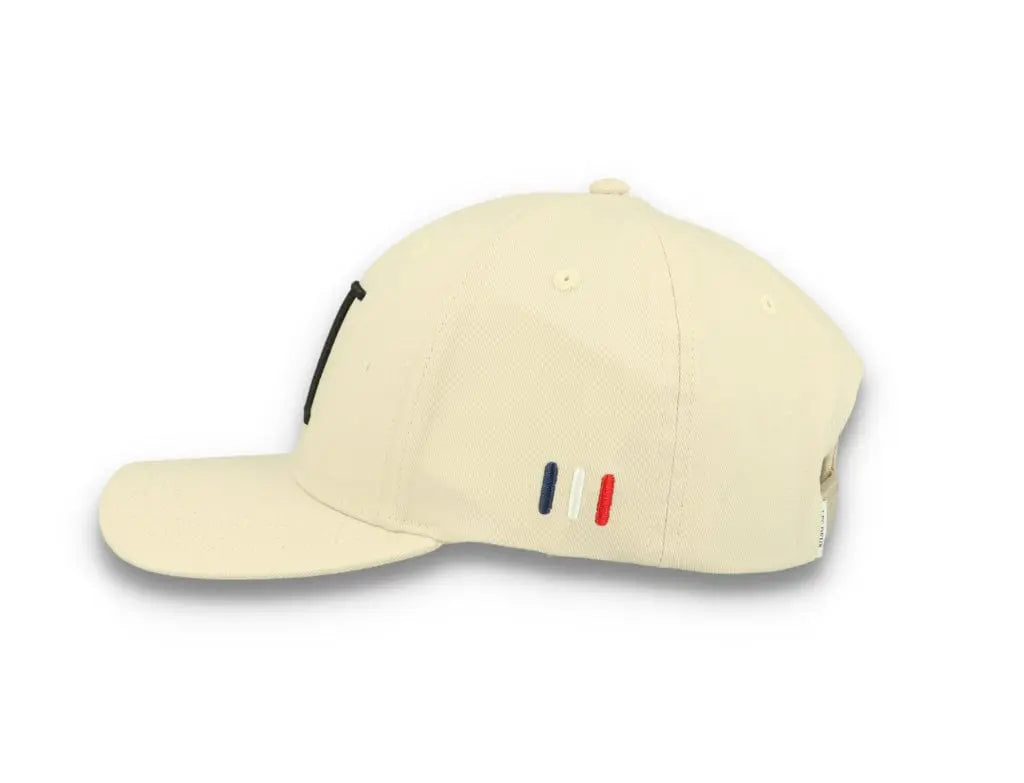 Encore Organic Baseball Cap Ivory/Black - LOKK