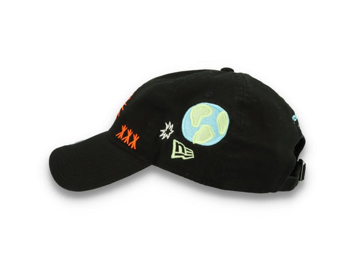 9TWENTY Washed Graphic New Era Black - LOKK