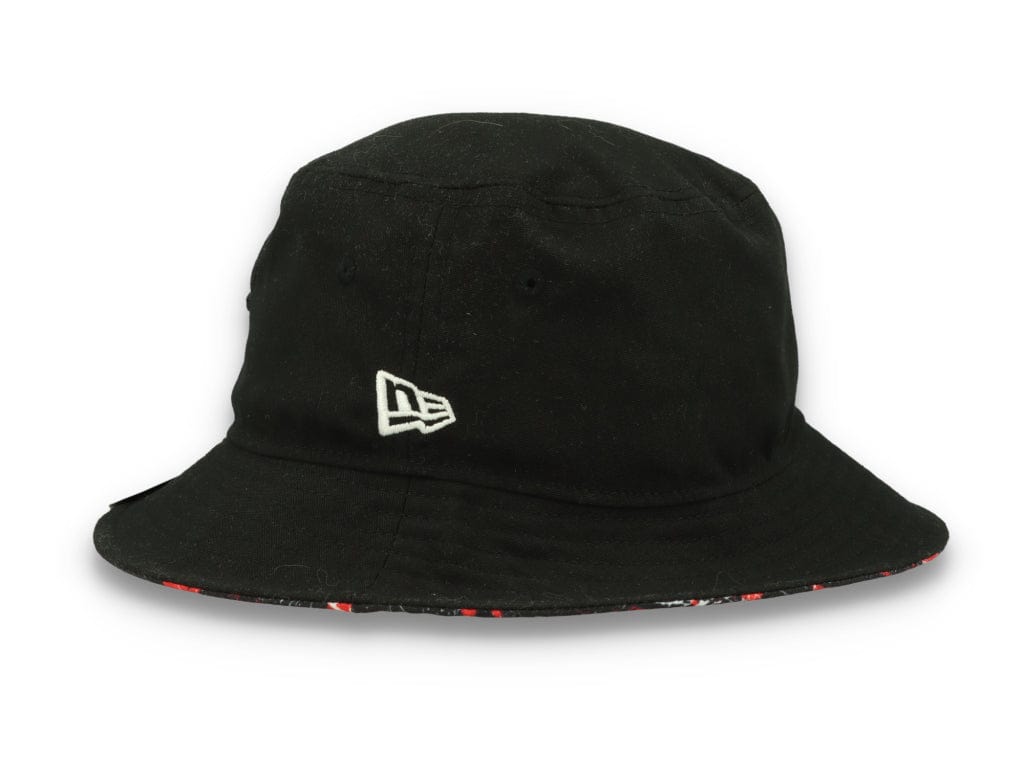Bucket Hat Print Infill Chicago Bulls  Black - LOKK