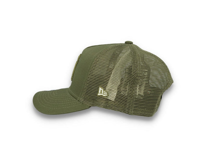 Kids Tonal Mesh Trucker New York Yankees  Olive/olive - LOKK
