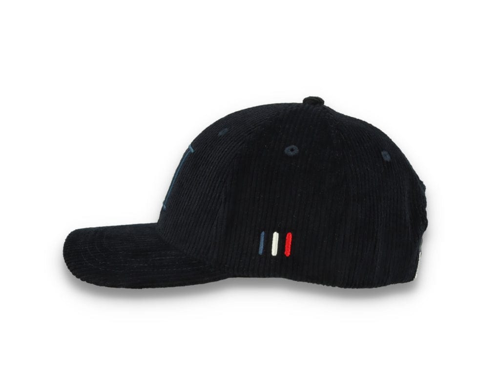 Encore Corduroy Baseball Cap Dark Navy - LOKK