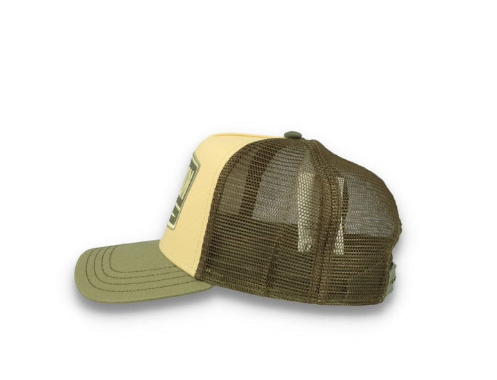 Trucker Cap Gasoline Green/Beige