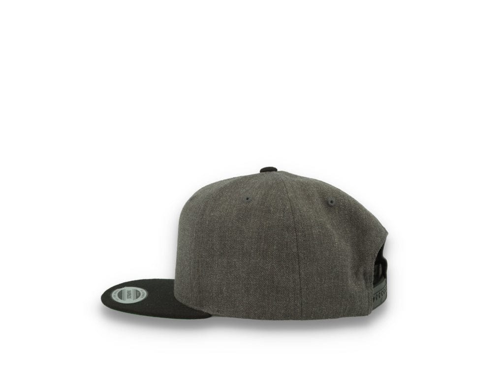 Yupoong Classic Snapback 6089MT Charcoal/Black