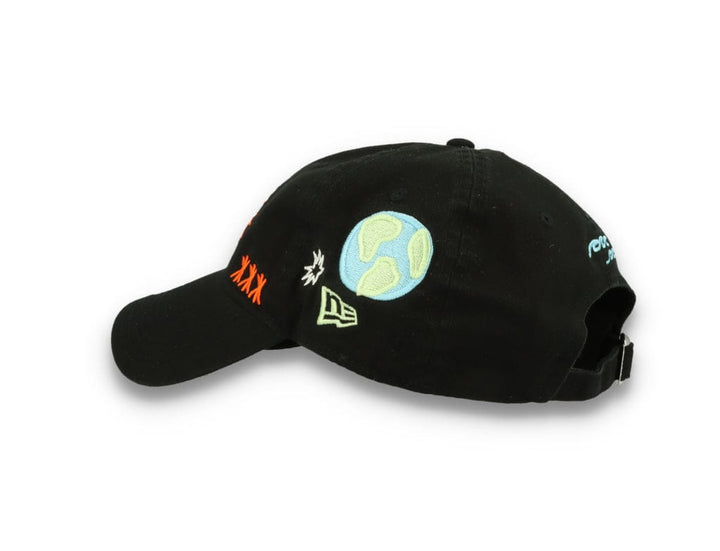9TWENTY Washed Graphic New Era Black - LOKK