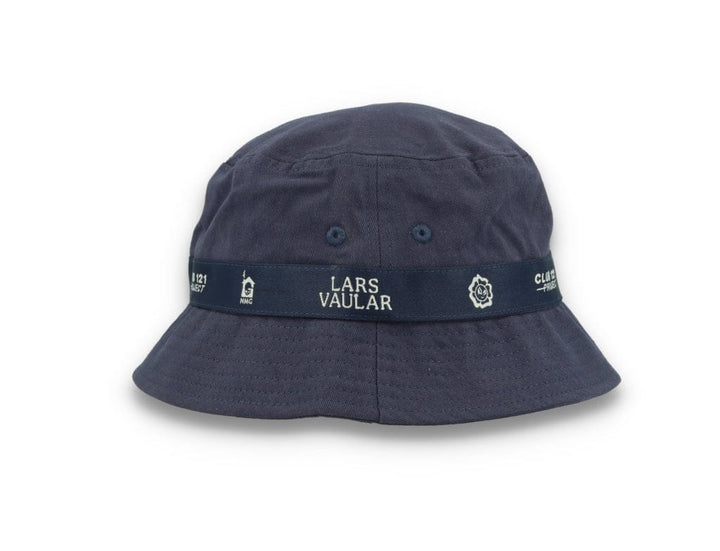 Lars Vaular x 121 Bucket Hat Washed Navy - LOKK