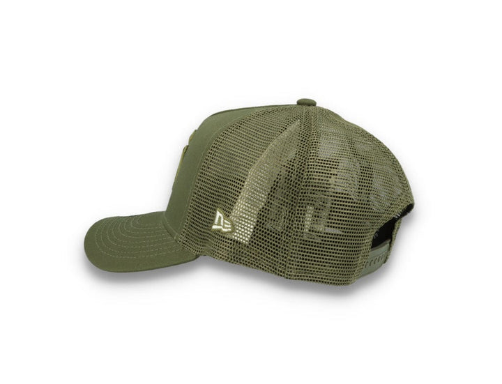 Kids Tonal Mesh Trucker New York Yankees  Olive/olive - LOKK