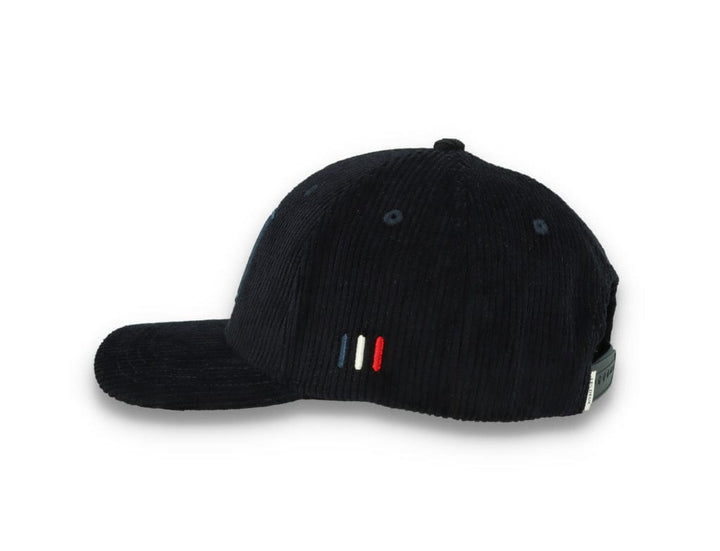 Encore Corduroy Baseball Cap Dark Navy - LOKK