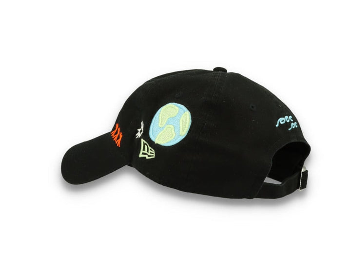 9TWENTY Washed Graphic New Era Black - LOKK