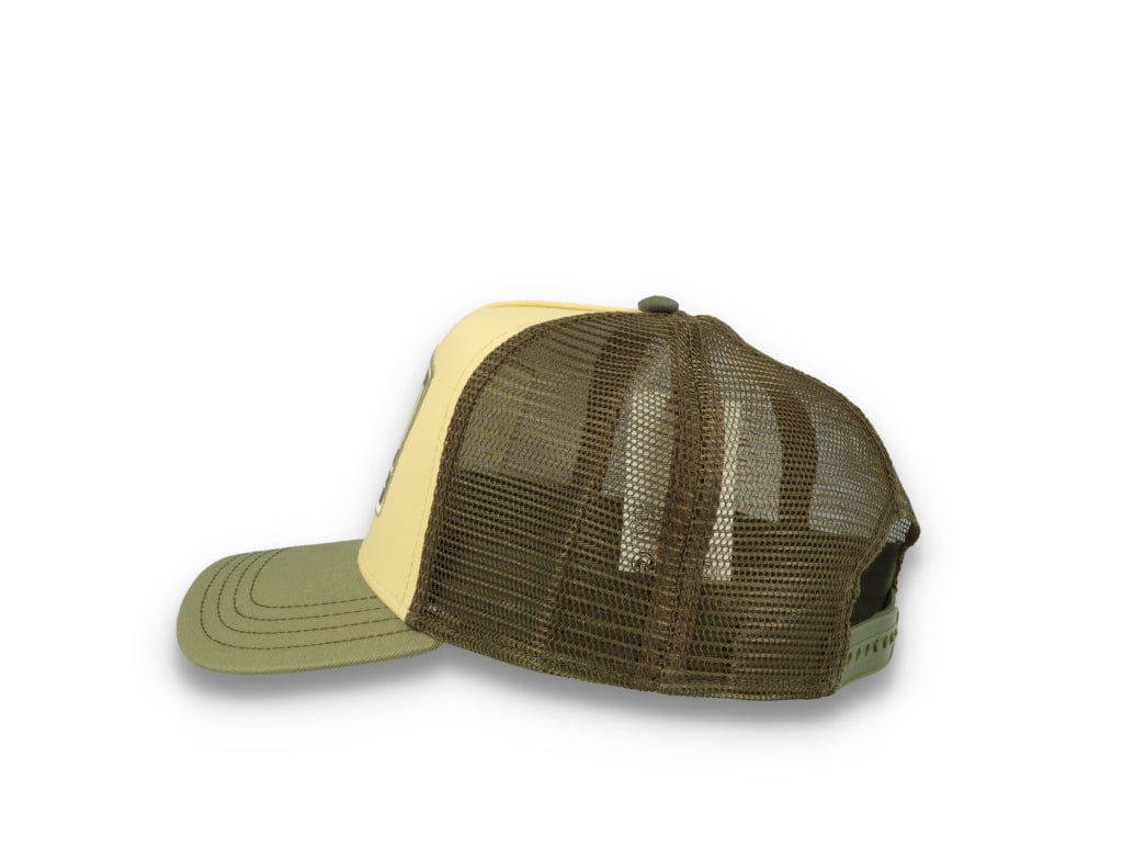 Trucker Cap Gasoline Green/Beige