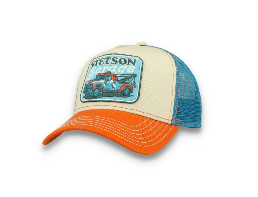 Trucker Cap Stetson's Garage Orange/Sand - LOKK