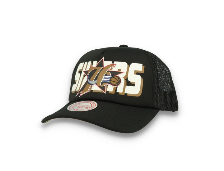 Billboard Trucker Snapback HWC Philadelphia 76ers - LOKK