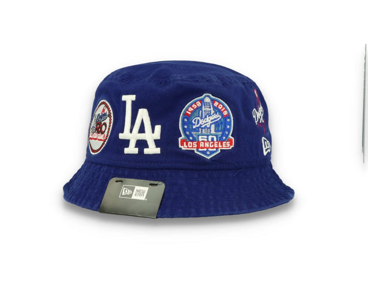 MLB Multi Patch Bucket Los Angeles Dodgers Blue - LOKK