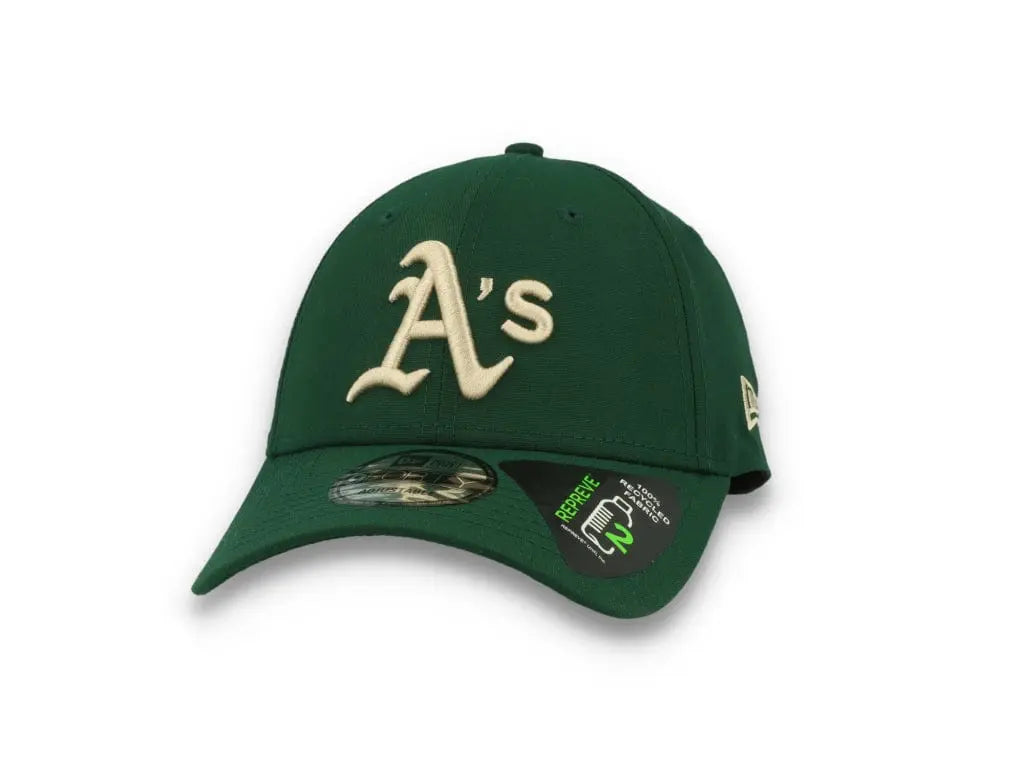 9FORTY Repreve Oakland Athletics Dark Green/Stone - LOKK