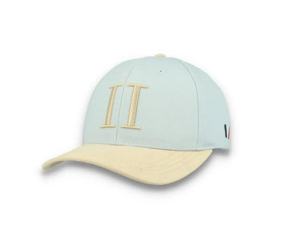 Baseball Cap Contrast Suede II Summer Sky/Light Desert Sand - LOKK