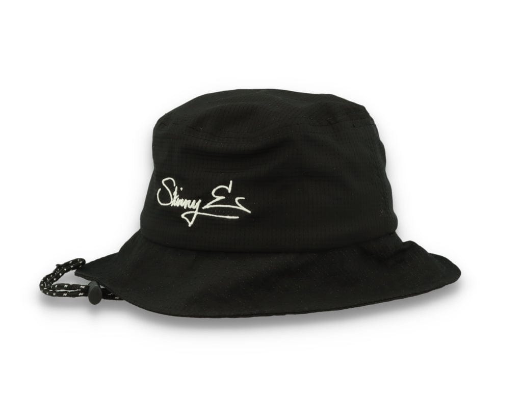 Skinny E Bucket Hat Tech Black - LOKK