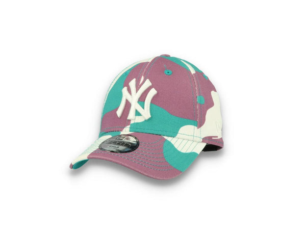 Barne Cap 9FORTY Kids Camo Pack NY Yankees Teal - LOKK