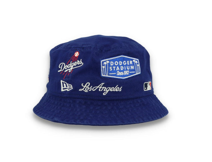 MLB Multi Patch Bucket Los Angeles Dodgers Blue - LOKK