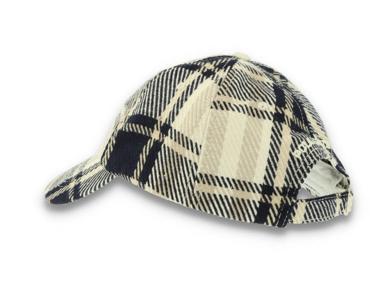 Polar Stroke Logo Flannel Cap Navy - LOKK