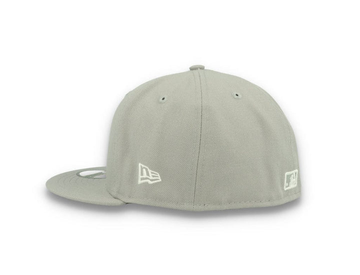 59FIFTY MLB Basic Los Angeles Dodgers  Grey/White - LOKK