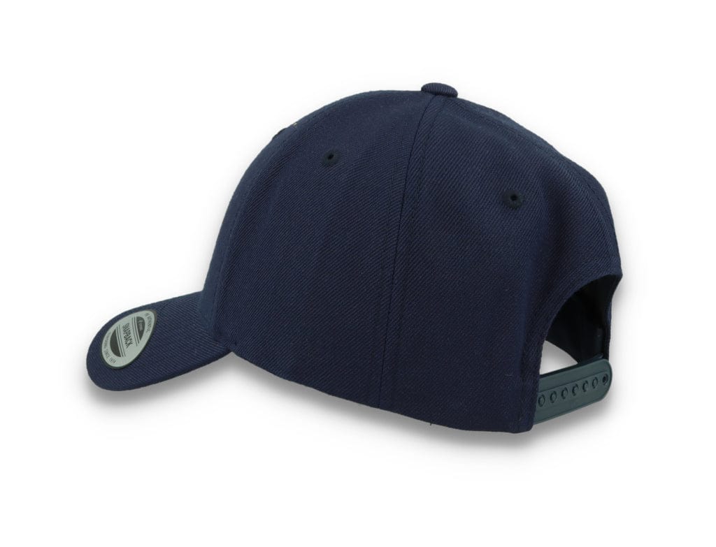 Premium Curved Visor Cap Snapback Navy - Yupoong 6789M - LOKK