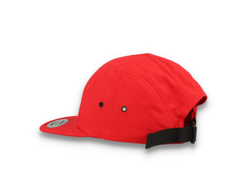 Red 5-Panel Classic Jockey Cap - Yupoong 7005 - LOKK