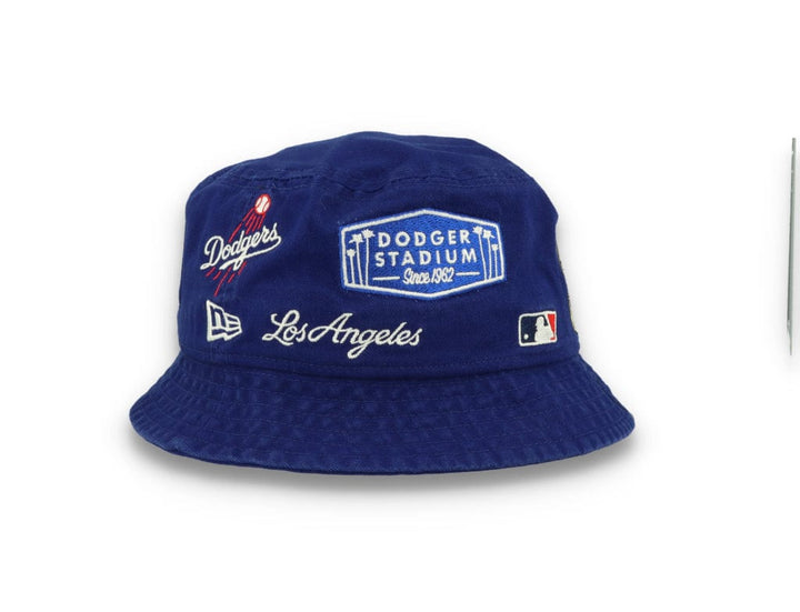 MLB Multi Patch Bucket Los Angeles Dodgers Blue - LOKK