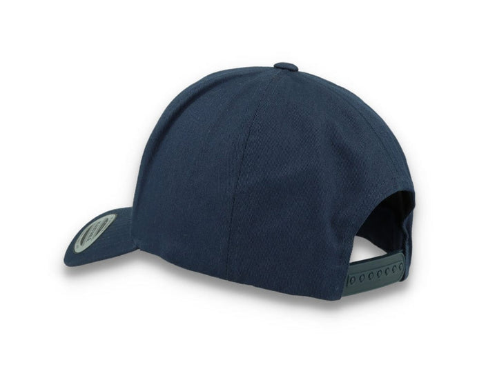 5-Panel Curved Classic Snapback Navy - 7707 - LOKK