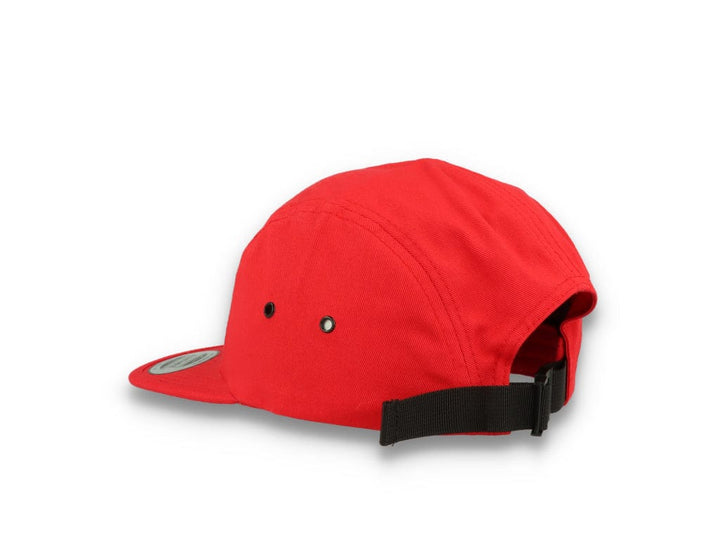 Red 5-Panel Classic Jockey Cap - Yupoong 7005 - LOKK