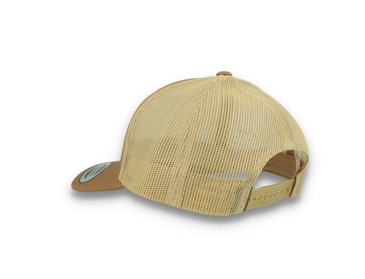 Yellowstone National Park Patch Trucker Dark Tan - LOKK